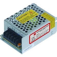 Mervesan 24V 1A 25W Metal Kasalı Iç Mekan Ac/dc Smps Adaptör Mt-24-24