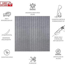 Larskas Dekoratif Lambiri Keçe Paneli - 45X90 Cm, 2 Adet, 0,81 M² Gri