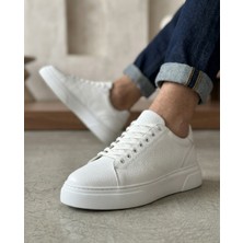 11boa BLF-010 Erkek Sneaker Günlük Casual Spor Ayakkabı Beyaz