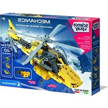 Larskas Mekanik Laboratuvar Kurtarma Helikopteri Oyuncak Seti