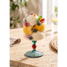 The Mia Bead Dondurmalık Tatlı Sunum Kasesi Amber 300 ml