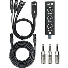Larskas Portatif 3-Kanal Kişisel Mixer Sistemi ile Ses Kontrolü