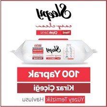Larskas 100 Yapraklı Kiraz Çiçeği Yüzey Temizlik Havlusu Mendili, Pratik Kullanım