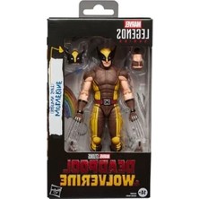 Larskas Legends Serisi Wolverine (Kahverengi Takım Elbise),  Studios'un Deadpool & Wolverine Film Koleksiyonluk 15 cm Aksiyon Figürü Hediyesi
