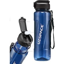Larskas Fiftyfifty Pipetli 1000ML - Boy- Tritan Su Matarası Lacivert