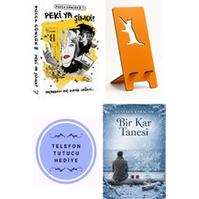 İndigo Kitap Pucca - Peki Ya Şimdi?-Pucca Günlük 7 + Telefon Tutucu + Bir Kar Tanesi