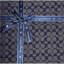 Larskas Promosyonca Hediye Kutusu, Iç Içe 3 Farklı Ebat, Kare, 19X19X9 cm (Desen 2)
