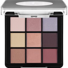 Flormar Kremsi Dokulu & Mat Bitişli/ışıltılı 9'lu Kompakt Göz Farı Paleti
