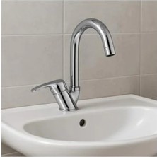 Larskas 360 Derece Oynar Başlıklı Lavabo Bataryası, Pirinç Malzeme, 5 Yıl Garantili