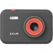 Larskas Sjcam Funcam Çocuklar Için Fotoğraf Makinesi ve Kamera 1080P 12MP 2'' Fhd Ekran Çerçeveler ve Kok Filtreler Snake ve Tetris Oyunları Otomatik Kapanma Zamanlayıcı Hızlandırılmış Çekim 650MAH Siyah