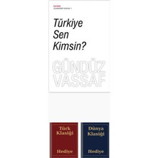İletişim Yayınları Türkiye Sen Kimsin? Uçmakder Yazıları 1 + Türk ve Dünya Klasiği