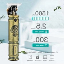Larskas USB Şarjlı Profesyonel Tıraş Makinesi, 1500MAH, 300 Dakika Çalışma Süresi