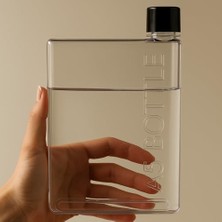 Larskas A5 420ML Bottle Motivasyonel Su Matarası Notebook Sporcu Suluk Su Şişesi