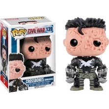 Funko Pop! Marvel Civil War Crossbones Unmasked 139 Vaulted 2016 Vaulted Nadir Figür