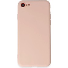 Sepetopia Apple iPhone 7 Kılıf First Silikon - Pudra