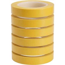 Rass Çift Taraflı Film Şeffaf Bant Montaj Bandı 1.5cm 50 mt Çok Amaçlı 6 Adet