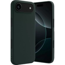 Sepetopia Apple iPhone 17 Air First Silikon - Koyu Yeşil