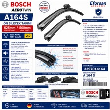 Bosch Orijinal 3397014164 4K1998002 Aerotwin Silecek Takımı 625/500 mm Volvo Uyumlu