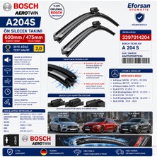 Bosch Orijinal 3397014204 1768204300 Aerotwin A180 Silecek Takımı 600/475 mm A180 Uyumlu