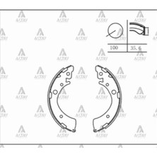 Maher BZT HONDA CIVIC 1992-1995 / CIVIC 2001-2006 / HRV PABUÇ; ARKA FREN BALATASI 43053-S5A-E50