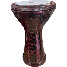Larskas Vd® Darbuka/doumbek Döküm Alüminyum - Tuning Lugs & Rmvble Head (8 ½ Inç) (Çatlak Lav)