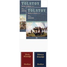 İletişim Yayınları Savaş ve Barış (2 Cilt Takım) + Türk ve Dünya Klasiği