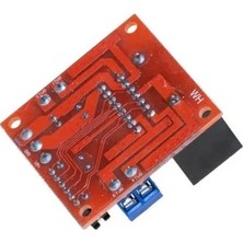 Larskas L298N Çift Motor Sürücü Kartı - Voltaj Regulatörlü