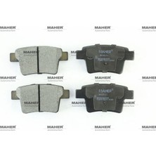 Maher Fren Balata Mondeo Iıı 00-07 / X-Type 01-09 Arka 4S712M008AB