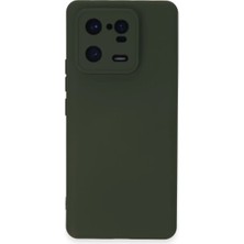 Sepetopia Xiaomi Mi 13 Pro Kılıf Nano Içi Kadife Silikon - Koyu Yeşil