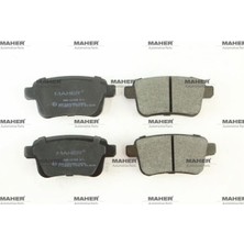 Maher BZT RENAULT KANGOO 2008= / MERCEDES CITAN 2012=; ARKA FREN BALATASI 440606267R