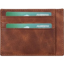 AyrStore Buğz Deri Kartlık BLWL018 Tn2 Taba