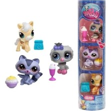 Larskas Evcil Hayvan Temalı Mini Figürler, Eğlenceli Oyun Seti (3'lü Paket)