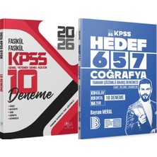 CBA Akademi Hedef 657 Coğrafya 18 Deneme - 2026 Kpss 10 Deneme Fasikül Çözümlü