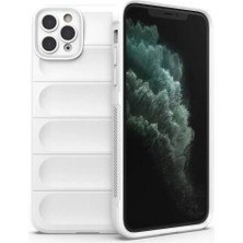 Sepetopia Apple iPhone 11 Pro Kılıf Optimum Silikon - Krem