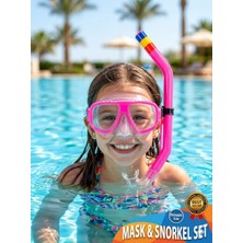 Çocuk Snorkel Set Silikonlu