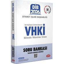 Data 2026 Gys Dib Diyanet Işleri Başkanlığı Vhki Soru Bankası Çözümlü Görevde Yükselme Data Yayınları