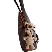 Sid Charm Direksiyon ve Çanta Süsü Amigurumi Organik Oyuncak