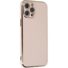 Sepetopia Apple iPhone 12 Pro Max Kılıf Volet Silikon - Pembe