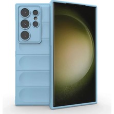 Sepetopia Samsung Galaxy S24 Ultra Kılıf Optimum Silikon - Sky Blue
