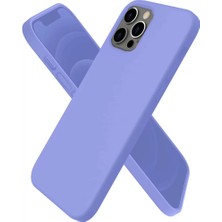 Sepetopia Apple iPhone 12 Pro Kılıf First Silikon - Mor