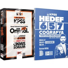 Yargı Yayınevi Hedef 657 Coğrafya 18 Deneme - 2026 Kpss Ön Lisans Orijinal 2010-2024 Çıkmış Sorular