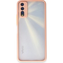 Sepetopia Vivo Y11S Kılıf Montreal Silikon Kapak - Pembe