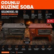 Mg Fırınlı Saç Kuzine / Fırınlı Kuzine / Fırınlı Soba / Kuzine