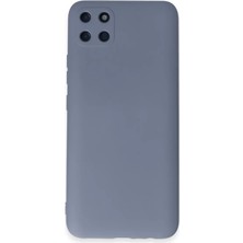 Sepetopia Realme C11 Kılıf Nano Içi Kadife Silikon - Gri