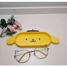 North Edge 3D Pompompurin Figürlü Gözlük Kılıfı | Sevimli Tasarım, Günlük Kullanım
