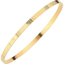 Sembol Gold 22 Ayar Ajda Bilezik Tırtıklı Bezel 10 Gram