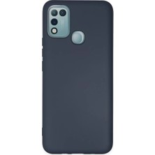 Sepetopia Infinix Hot 10 Play Kılıf Nano Içi Kadife Silikon - Lacivert