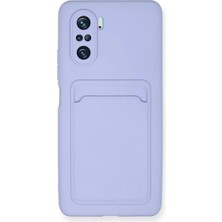 Sepetopia Xiaomi Mi 11I Kılıf Kelvin Kartvizitli Silikon - Lila