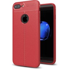 Sepetopia Apple iPhone 7 Plus Kılıf Auto Focus Kapak - Kırmızı