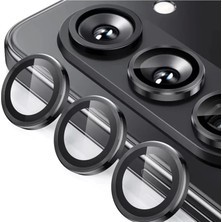 Sepetopia Samsung Galaxy Z Fold 5 Valdez Metal Kamera Lens - Siyah